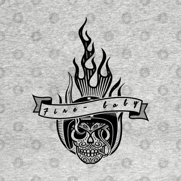 Skull Flames For Days by musicanytime